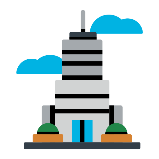 Skyscraper svg vector icon