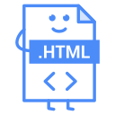 file, html, web svg vector icon