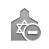 synagogue,delete icon