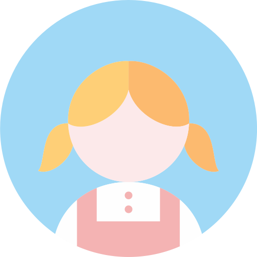 Avatar Girl svg vector icon