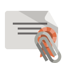 certificate,attachment icon