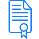 certificate, document svg vector icon