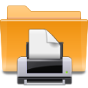 kde,folder,print,printer icon
