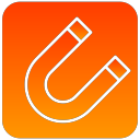 magnet, scientific svg vector icon