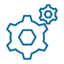 configuration, gear, option, options, preferences, setting, settings svg vector icon