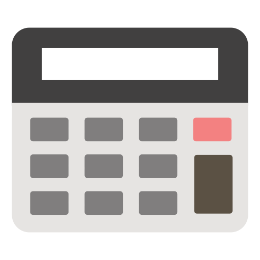 Calculator svg vector icon