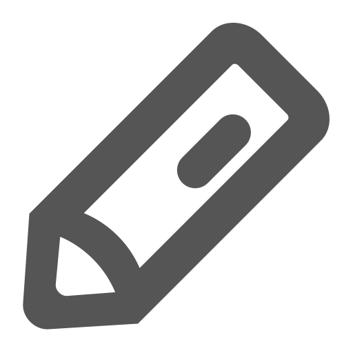 Pencil svg vector icon