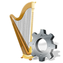 config, recyclebin icon