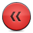 button, red, rewind icon