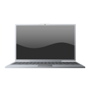 eteint, ordinateur, portable icon