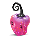 magic, pepper, pink icon
