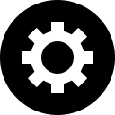 circle, cog, customize, gear, preferences, settings svg vector icon