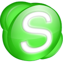 skype,green icon