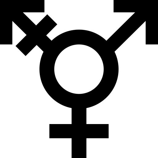 Transgender svg vector icon