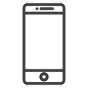cellphone, communication svg vector icon