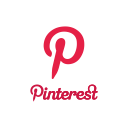 logo, pinterest, pinterest logo, website svg vector icon