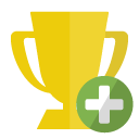 trophy,add icon