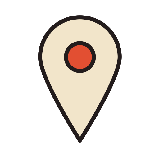 Coordinate svg vector icon