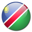 namibia,flag,country icon