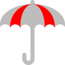 umbrella svg vector icon