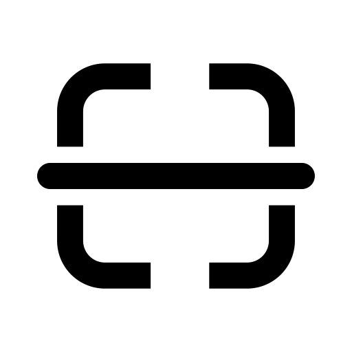 Bar Scan Two Dimensional Code svg vector icon