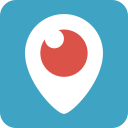 eye, logo, periscope, social network, tv, video, watch svg vector icon