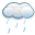 light, showers icon