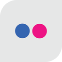flat, flickr, yahoo! icon