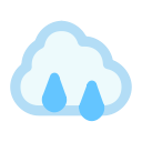 cloud, rain, raincloud svg vector icon