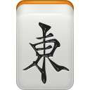 east, mahjong, wind icon