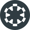 empire, galactic, logo, sigil, star, wars svg vector icon