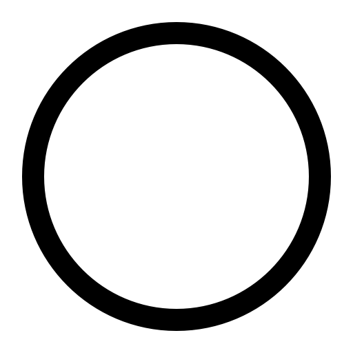 Rounded Unselected svg vector icon