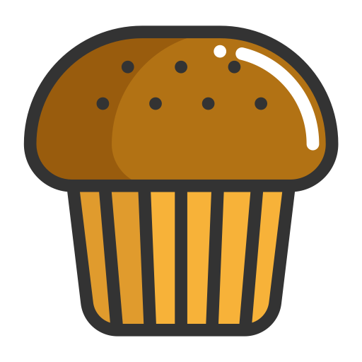 Muffin Muffin svg vector icon