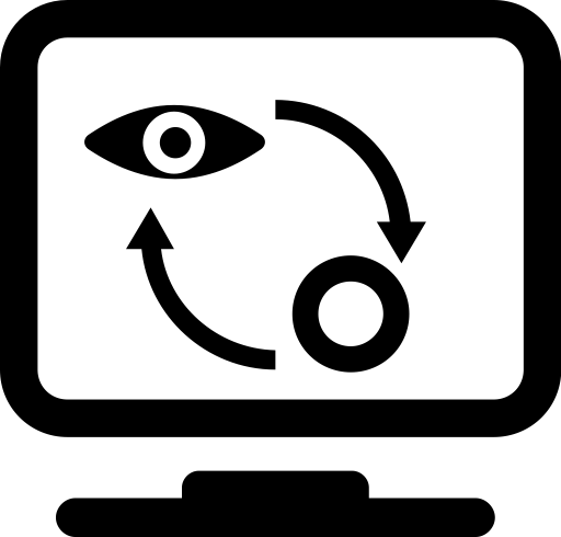 Monitoring Point Comparison Analysis svg vector icon