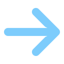 arrow, direction, right, wayfinding svg vector icon