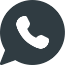 logo, media, social, whatsapp svg vector icon