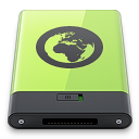 green, server icon
