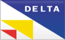 delta, straight icon