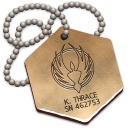 starbuck,dogtag icon