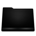 black,folder icon