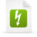 file,document,paper,green icon