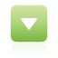 down, green, toggle icon