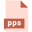 file, format, pps svg vector icon