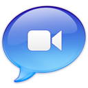 ichat, video icon