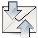mail, receive, send icon