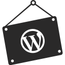 wordpress svg vector icon