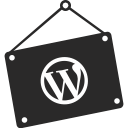 wordpress svg vector icon