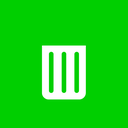 bin, empty, recycle icon
