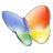msn,butterfly icon