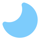 brightness, dark, darkness, moon, night svg vector icon